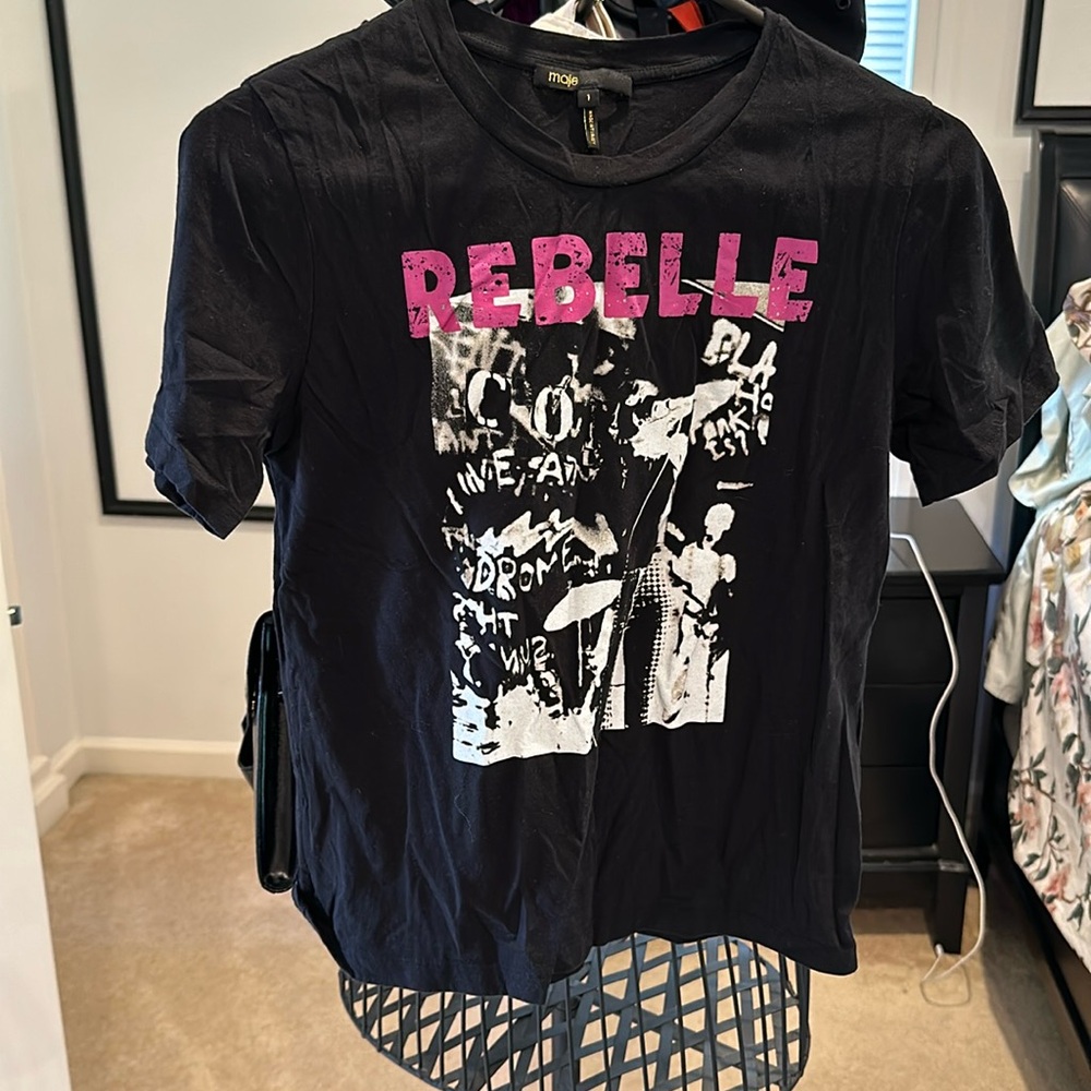 Make Tarik Rebelle black tshirt